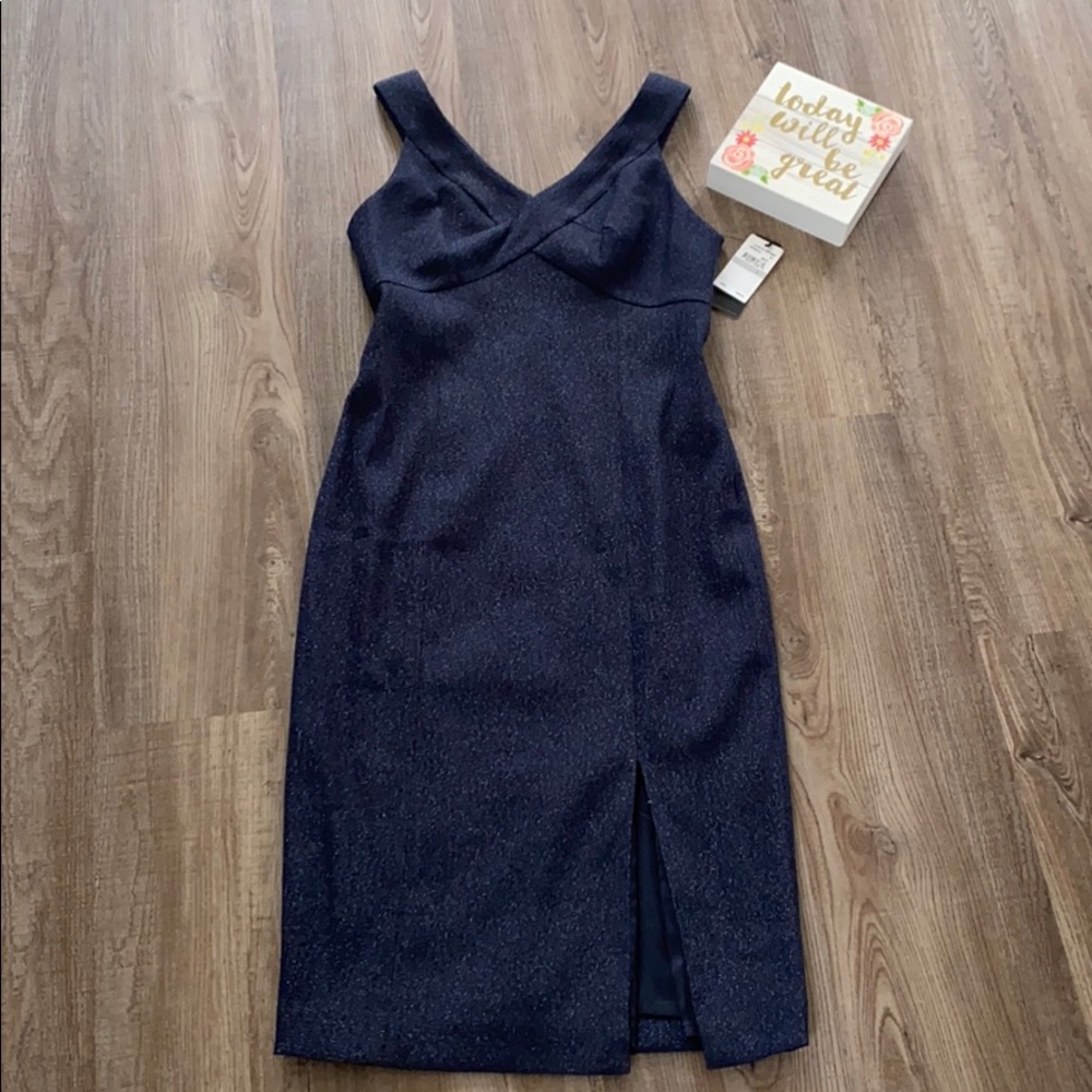 New! Laundry by Shelli Segal Side Slit Dress